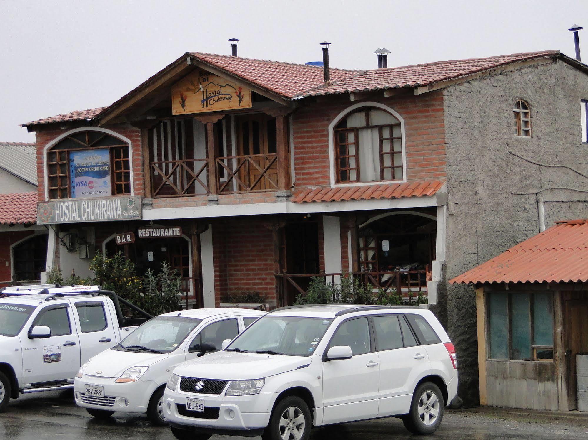 Hosteria Chukirawa Килотоа Экстерьер фото